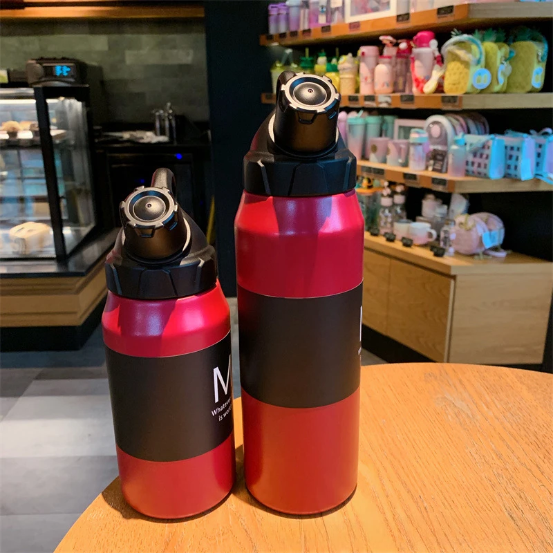 Stainless Steel Thermal Insulation Cup  Stainless Steel Thermal Bottle -  600ml - Aliexpress