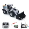 XDRC WA470 RC Hydraulic Loader 1/14 Scale Metal Car Truck Toy ESC Motor Servo Lights Refitted 980L Model Toys TH18404 1