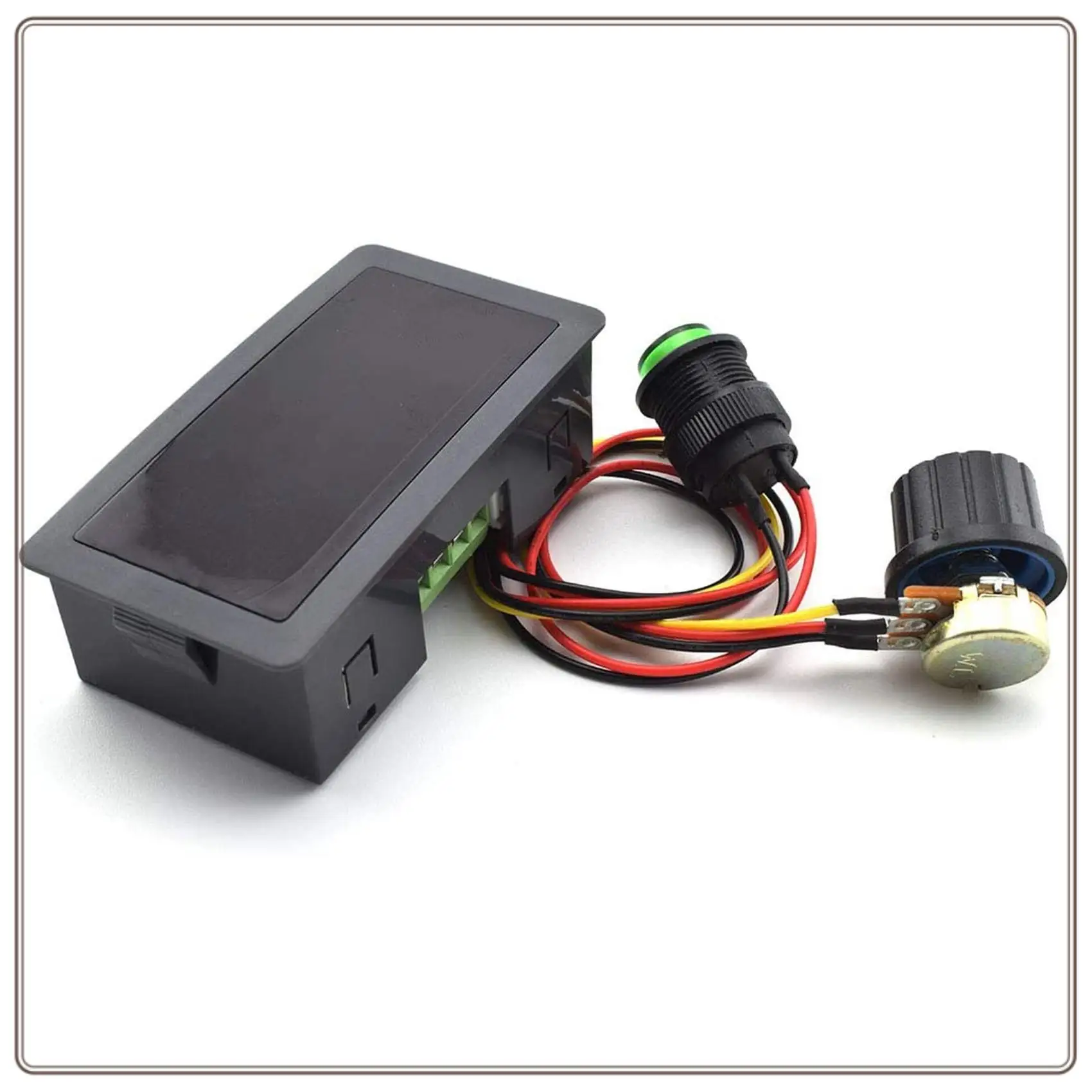CCM5D PWM Motor Speed Controller – 6V-24V Digital Display, Stepless Adjustment, 8A Max, Quiet Operation For DC Motors
