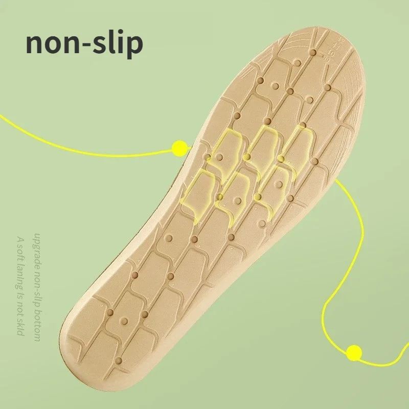 Shoe Insoles Orthopedic Insoles Foot Acupressure Insole Men Women Soft Breathable Sports Cushion Inserts Sweat-absorbing Deodorant Insole Shoe Pads
