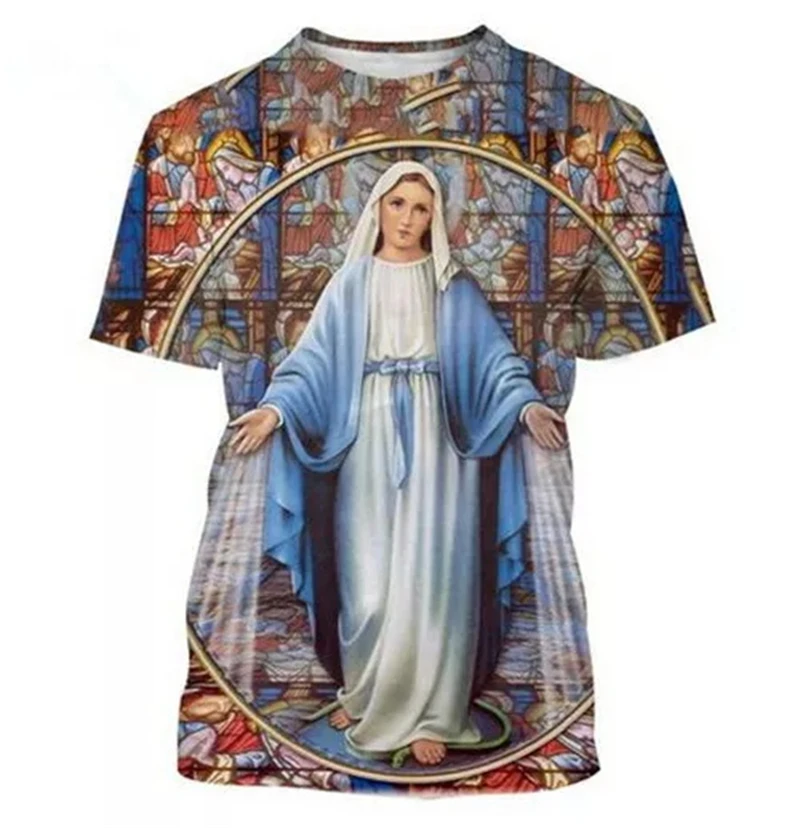 Christian Graphic 3D Print Short Sleeve T Shirt