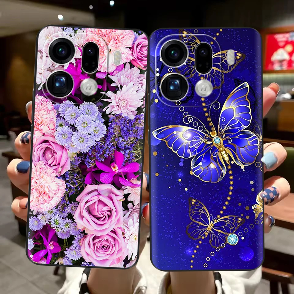 Cute Cartoon Painted Soft Silicone Shockproof Phone Case - Stylish Protective Back Cover