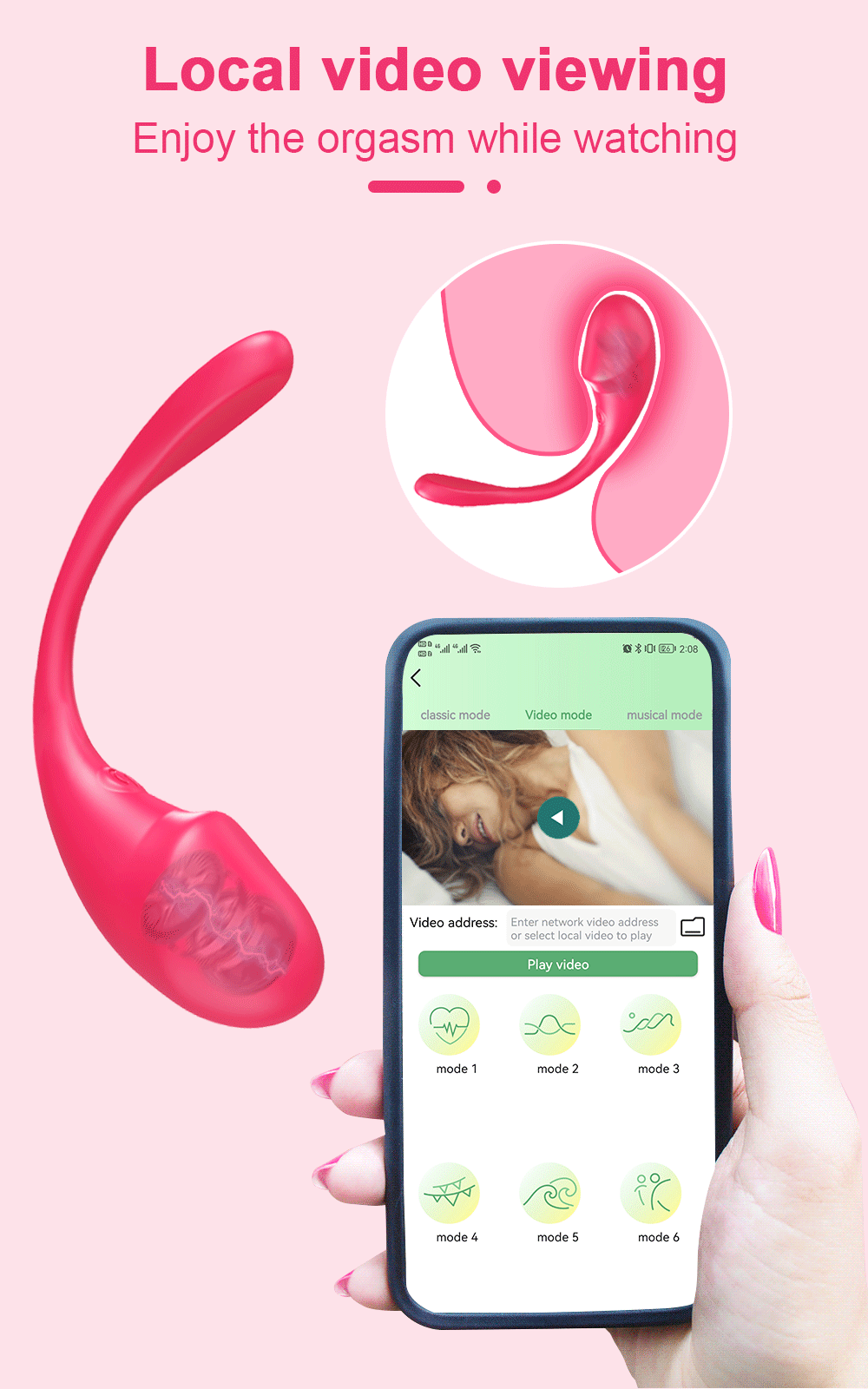 Wireless Bluetooth G Spot Vibrator for Women APP Remote Control Wear Vibrating Egg Clit Female Panties Dildo Adult Goods Sex Toy