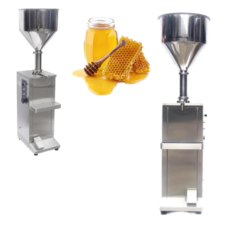 

Customized 30ml-500ml Vertical paste cream lotion heating and mixing filling machine lipstick heating mixing filler machine