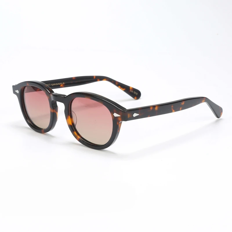 Polarized Sunglasses Vintage Acetate Frame For Men And Women_voghion.com