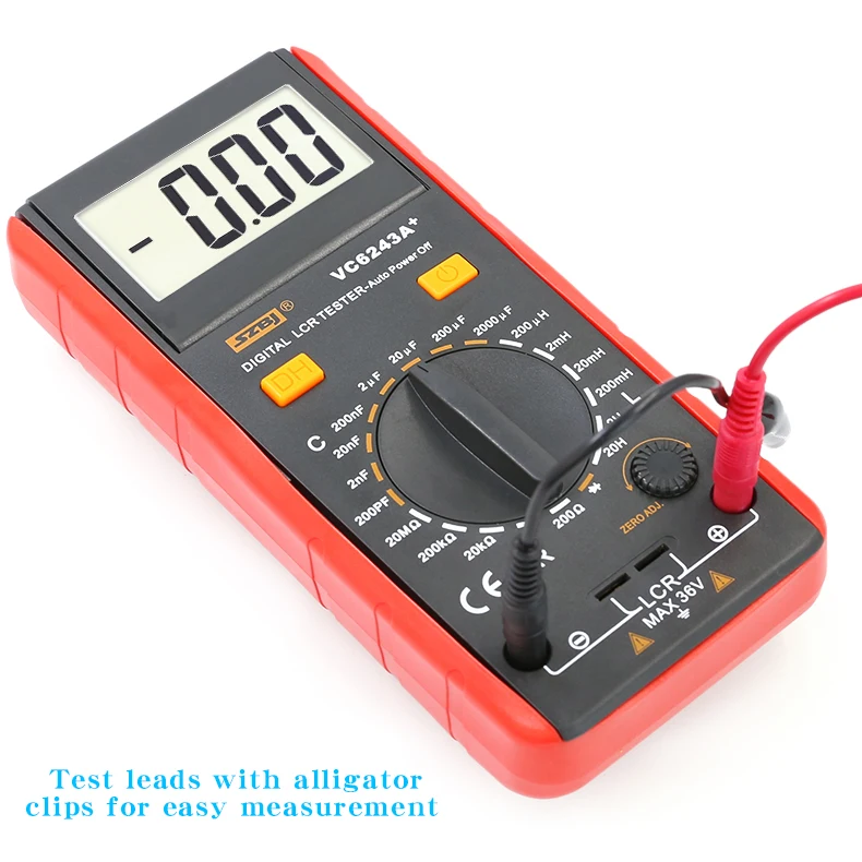 SZBJ LCR Tester Inductance Meter VC6243A, specialized instrument for measuring inductance, capacitance, and resistance 5
