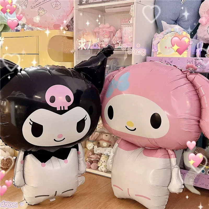 

Sanrio Balloon Kawaii Anime Kuromis My Melodys Cinnamorolls Birthday Party Decoration Jumbo Balloons Girl Heart Cute Photo Prop