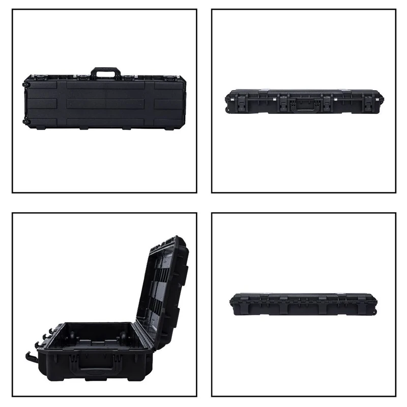 Internal 1120*450*180 mm Portable hard plastic case waterproof with wheels 6