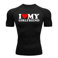 Premium Couple Matching T-Shirts - Gym & Casual Wear for Men & Women - Quick-Dry Compression Tees for Workout, Sports, and Streetwear