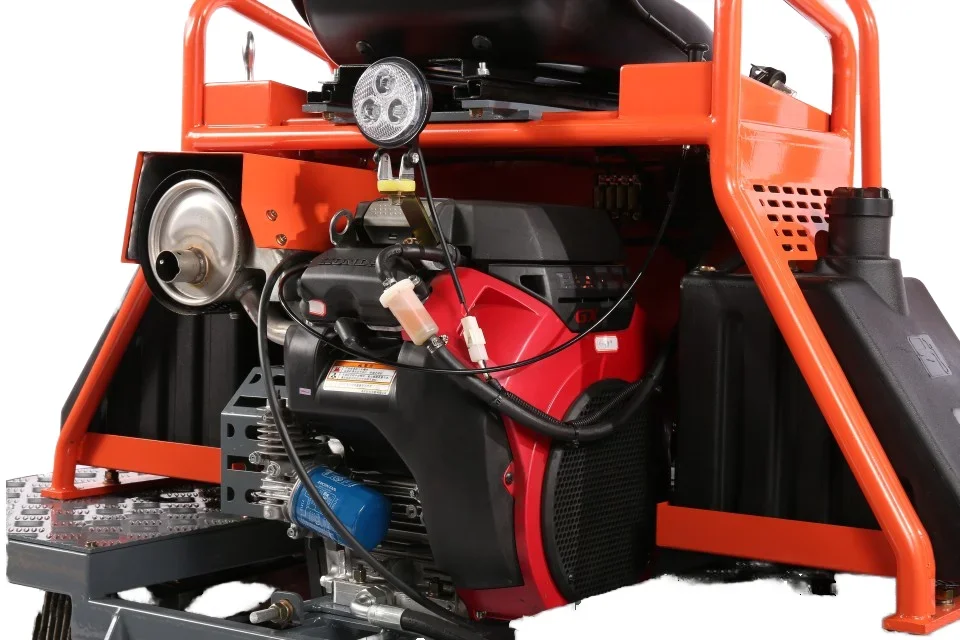 Concrete machine Gasoline Engine factory Power Trowel has good price for ride on power trowel