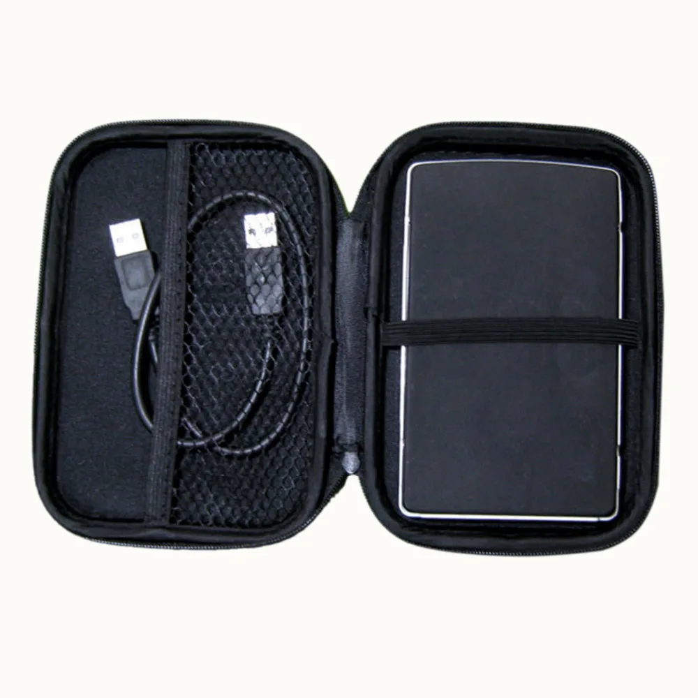 1680D Fabric Carry Storage Case Cover Pouch for 2.5 Inch USB External HDD WD Hard Disk Drive Protector Enclosure external hard drive case hard drive enclosure hard disk case external hard drive box hdd case enclosure