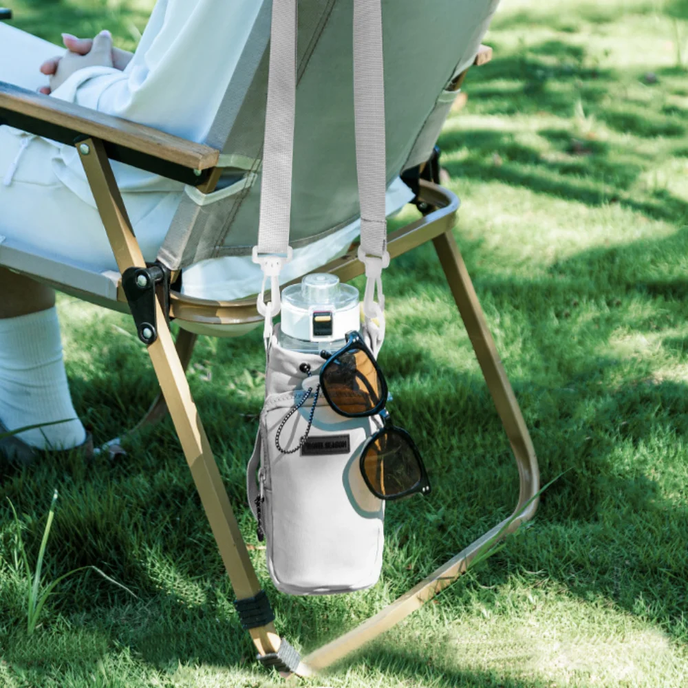 High Quality Water Bottle Bag With Adjustable Shoulder Strap Portable Thermal Vacuum Mug Cup Sleeve Crossbody Universal Bag