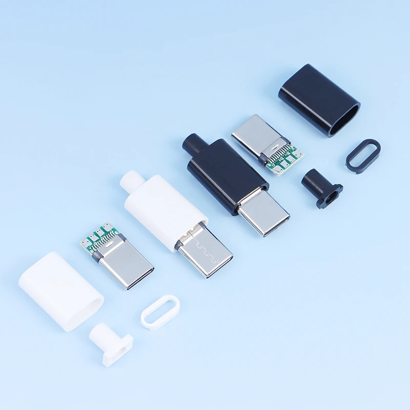 

2 комплекта, высокоточный быстрозаряжающий штекер Type-C Micro USB 3,1