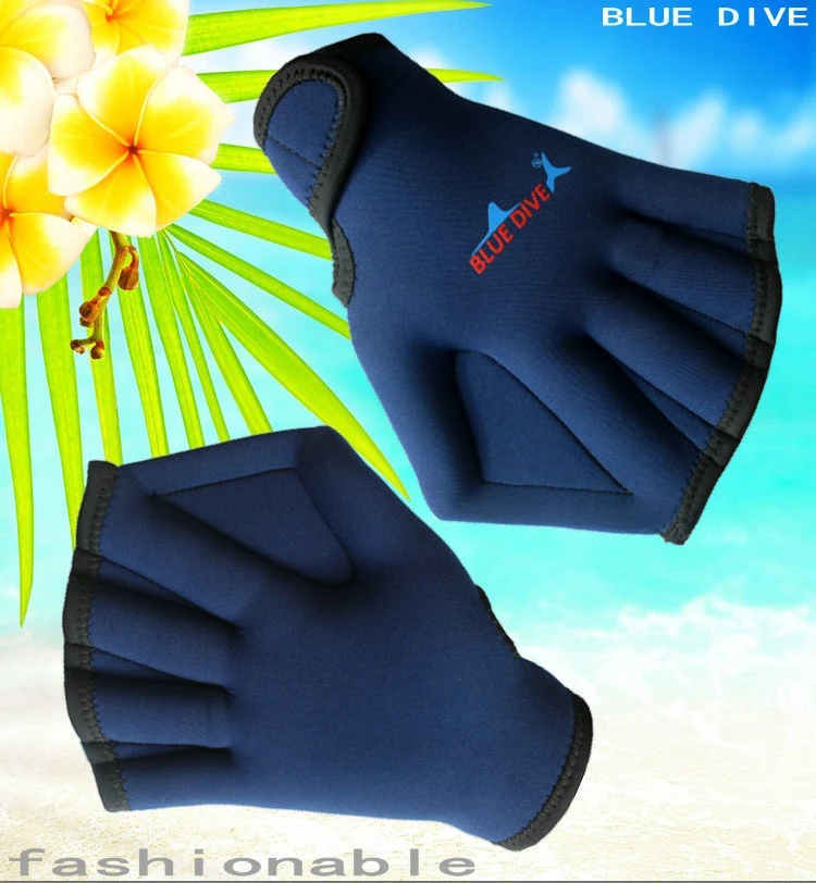 Aquatic Swimming bed Gloves Gloves Paddles Fit Traning Water