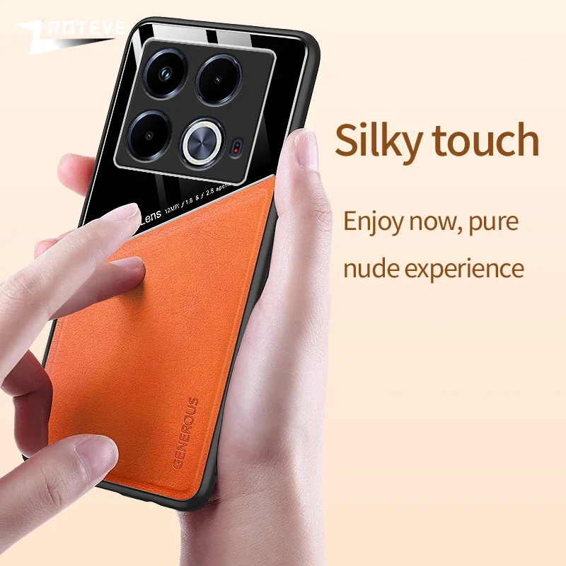 Premium PU Leather Magnetic Shockproof Phone Case - Zroteve Collection