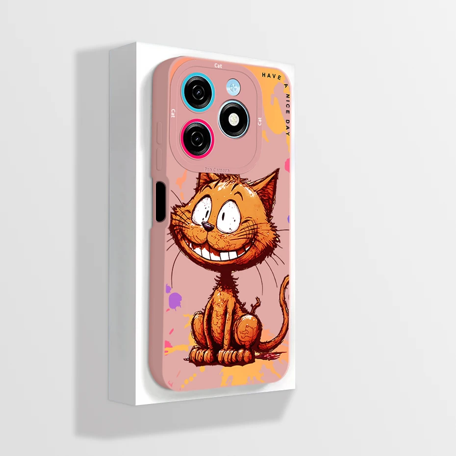 Cute Cartoon Astronaut Square Liquid Silicone Soft Protective Phone Cover in Fun Colors