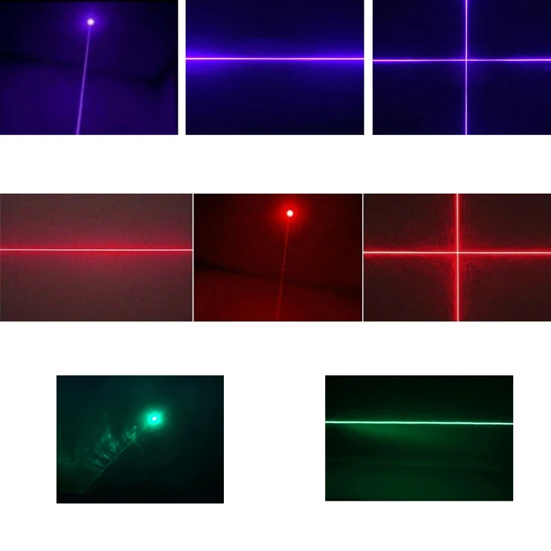 650nm 520nm 405nm Laser 10mW 30mW 50mW 100mW 200mW Dot Line Cross Violet/Green/Red Module with Adapter Holder