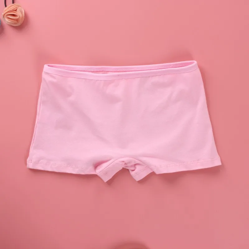 Teenage Girl Boxers Cotton Young Pantie Breathable Cotton Panties Girl Comfortable Teen Underpants girls underwear