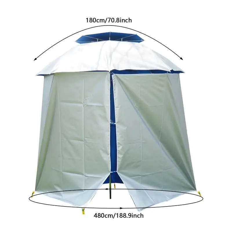 Fishing Umbrella Cloth Replacement Shade SunShelter Waterproof Canopy for Fishing Camping