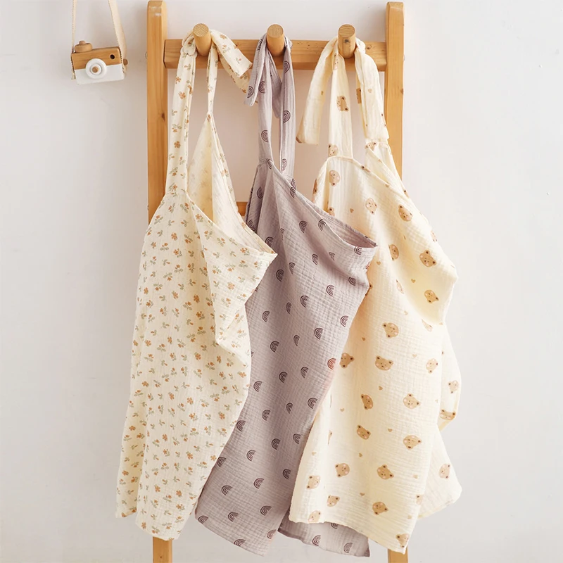 Multiuse Nursing Apron For Breastfeeding Privacy & Comfort While Travel Stylish Muslin Nursing Cover Keep Baby Comfort