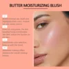 EELHOPE Butter Moisturizing Orange Blush Monochrome Orange Long-lasting Matte Natural Color Blush Asian Makeup Blusher 5