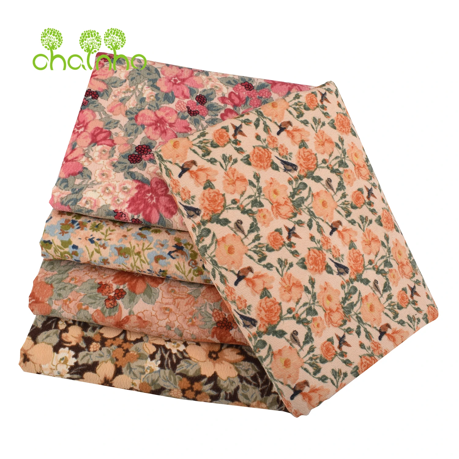 Chainho,Corduroy Fabric,Cotton-Polyester,Reactive Dyeing,DIY Sewing Quilting Material For Cushion,Pillow,Sofa,Tablecloth,25MM3