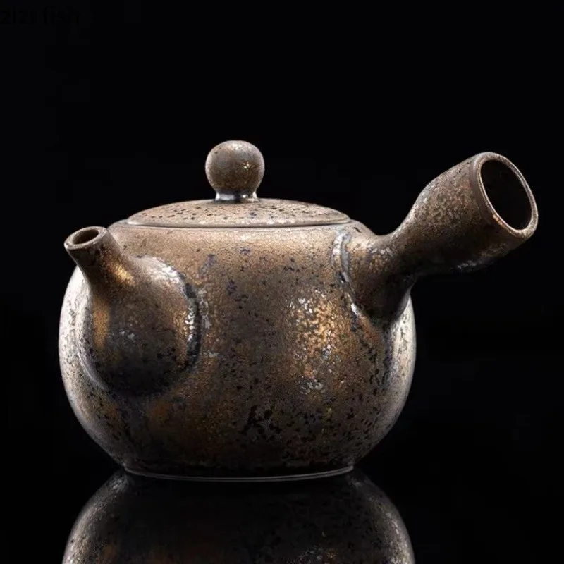 Teiera Magica Cinese Con Due Cuori: Design Antico Per Bevande Multiple, Regalo Originale