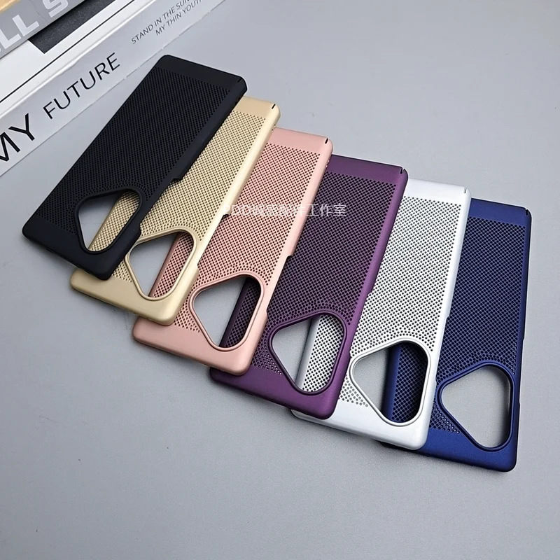 Slim Cooling Fashion Phone Case - Lightweight PC Hard Back Cover with Stylish Bumper Design