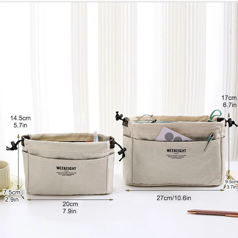 Organizer per borse, organizer per borsette con 8 tasche, organizer Neverfull, organizer per tote bag, borsa e altro ancora - immagine 4