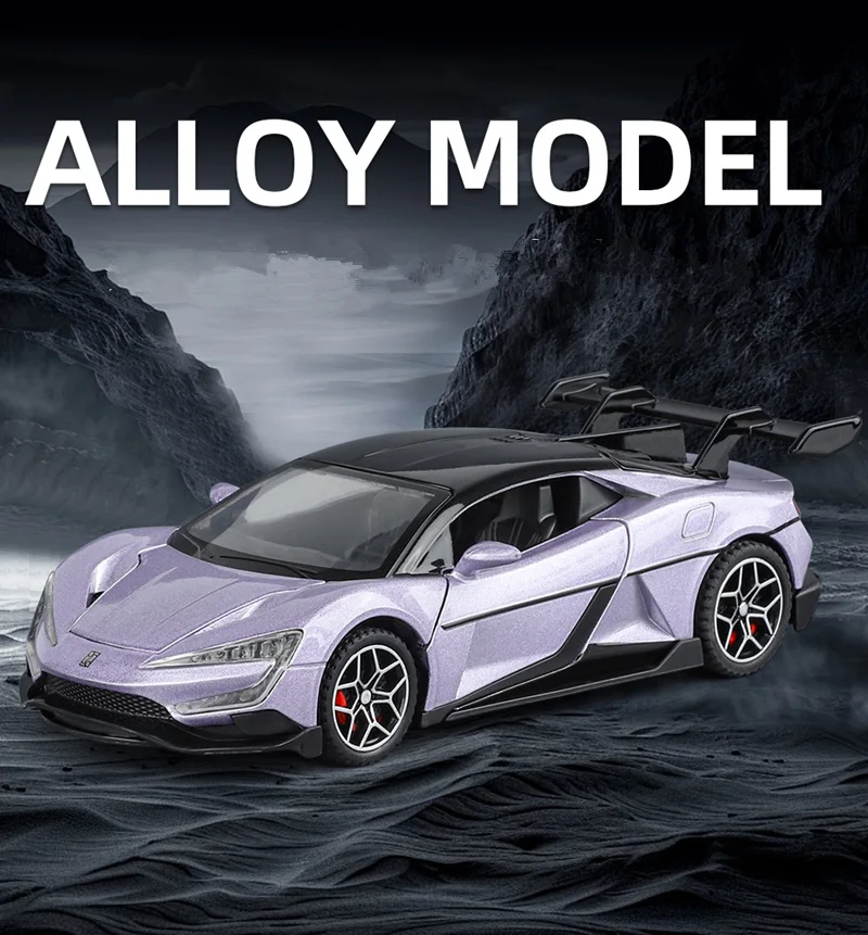 1/32 BYD Yangwang U9 Alloy Sports Car Model Diecast Toy Car
