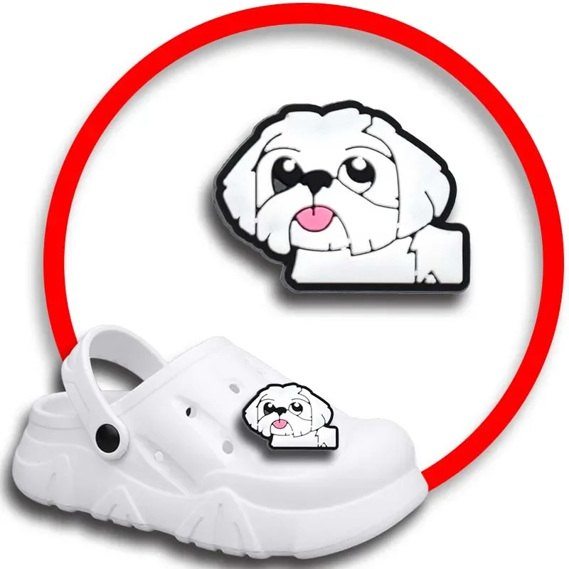 

Комплект булавок для Crocs, шармы, аксессуары для обуви, украшение для собак, джинсы, женские сандалии, пряжка, Детские сувениры, мужские значки, подарок для мальчиков и девочек