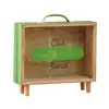 Wooden Money Coin Box Storage Saving Pot Piggy Bank Bedroom Desk Ornament Decor Children Gifts Jar Coins Storage Box Home Decor 4