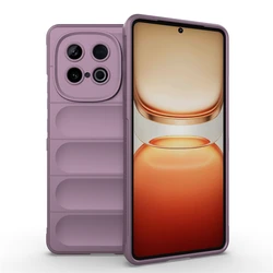 Enhanced Shockproof Silicone Full - Cover Back Case (Purple)