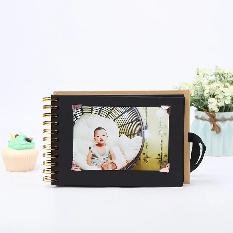 31 x 31cm Photo Album Creative 30 Black Pages DIY Album