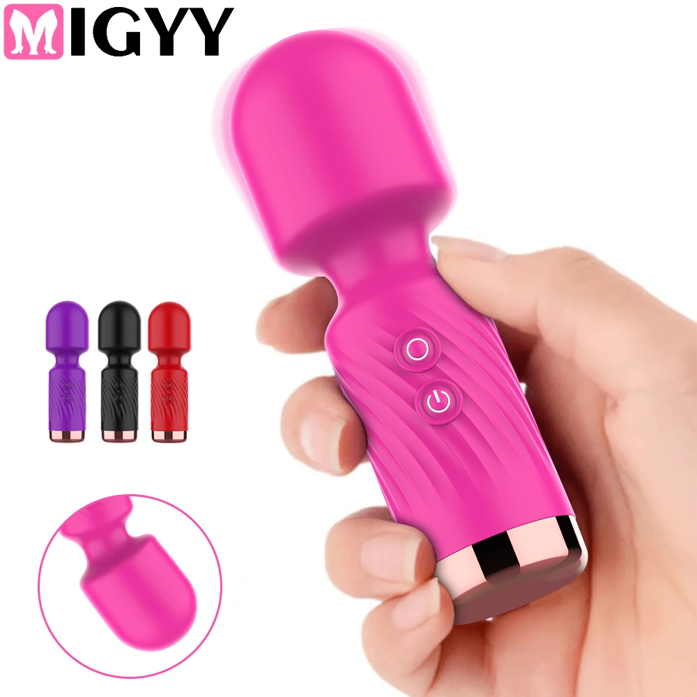 Leistungsstarke Klitoris-Vibratoren, USB-Aufladung, AV-Vibrator, Massagegerät, sexuelles Wellness, erotisches Sexspielzeug für Frauen, Produkt für Erwachsene, G-Punkt 1