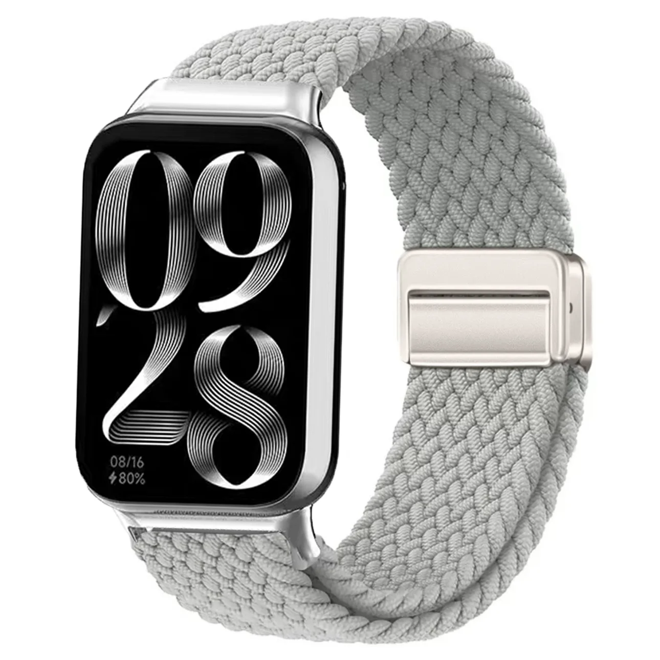 Nylon Braided Magnetic Smartwatch Strap Bracelet Accessory