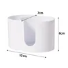 Cotton Round Pad Holder Powder Puff Storage Box Home Cotton Swab Box Makeup Organizer Dustproof Portable Durable Bathroom Jar 6