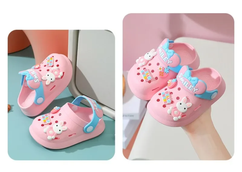 Hausschuhe, Babyschuhe, Sandalen, Pantoletten, atmungsaktive Sandalen für Jungen und Mädchen mit weicher Sohle für Aktivitäten im Innen- und Außenbereich und rutschfestem Design – Detail 10