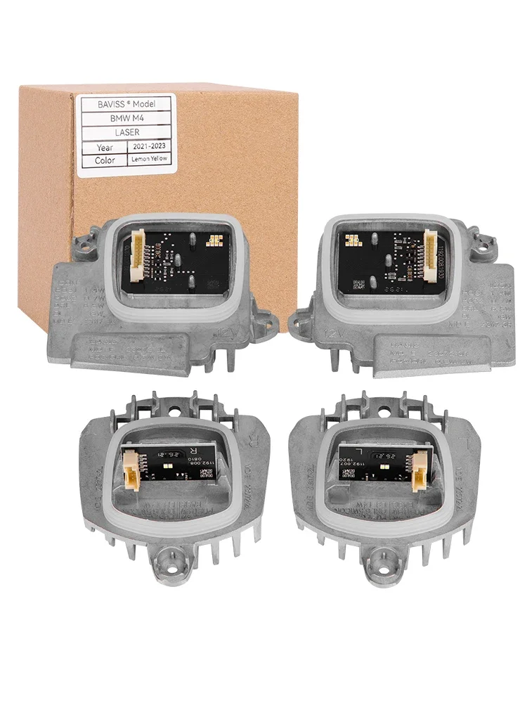 

Желтая плата для дневных ходовых огней CSL, Набор сменных модулей для BMW M3 G80 M4 G82 G83 G22 Laserlight US EU Spec 2021 и новее