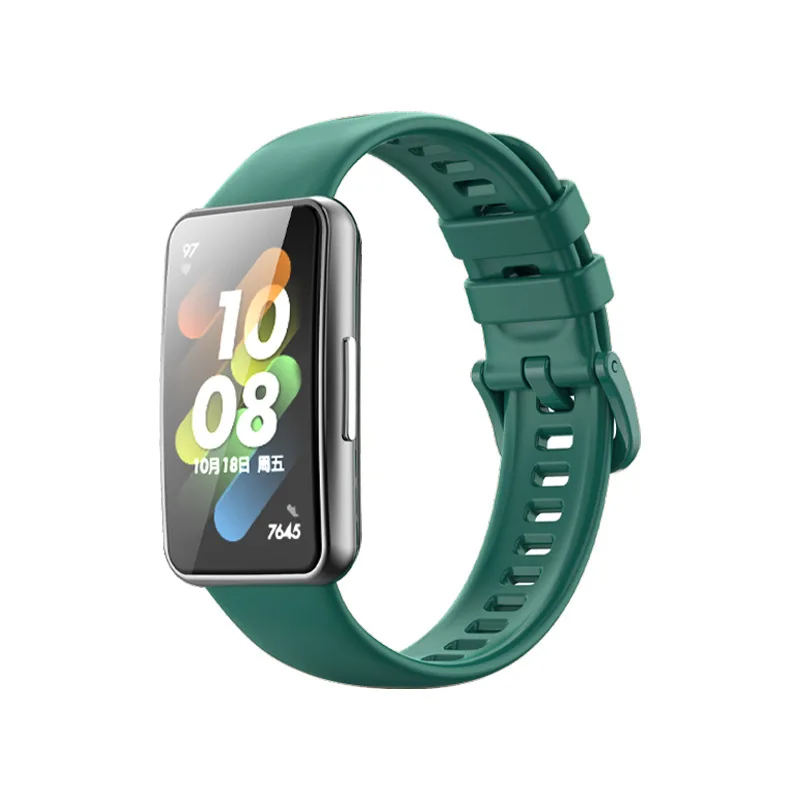 Original-Armbänder für Huawei Band 10 9 8 Ersatz-Armband Silikon-Armband Correa Huawei Band 10 9 8 NFC Armband-Zubehör – Detail 11