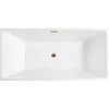 59" X 30" Acrylic Freestanding Bathtub | Home Improvement Bathtubs with Contemporary Design for Soaking and Bathing 5