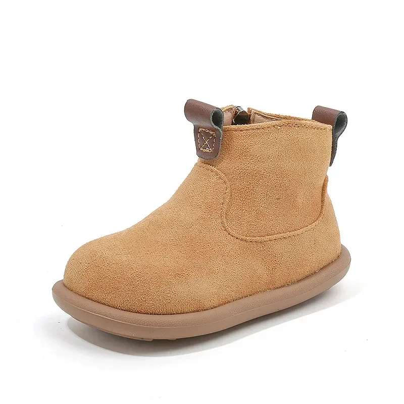 Kids Retro Nubuck Boots 6