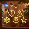 Christmas Lights Window with Suction Cups, Battery Window Light, Warm White, Suction Cup, Christmas Decoration Lights for Christ 3