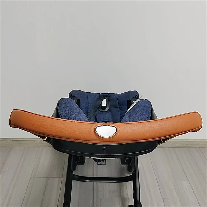 Doona 베이비 카시트에 적합한 유모차 홀스터, Foofoo 유모차 손잡이, PU 가죽 보호 커버