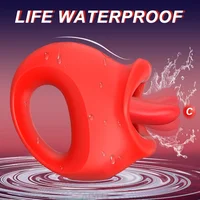 Zunge Lecken Saugen Vibrator Erwachsene Sex Spielzeug für Frauen Mund Vibratoren Anal Klitoris Nippel Vibration Stimulator Masturbation Werkzeug 6