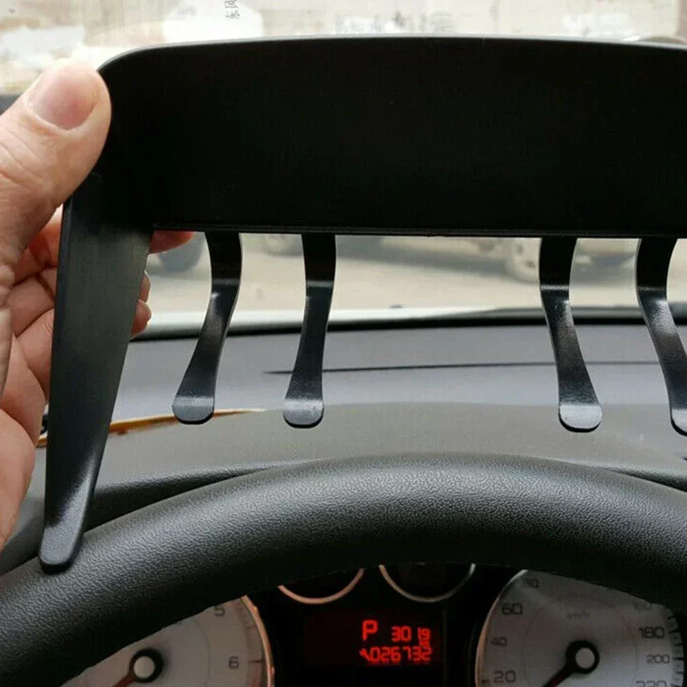 Car GPS Sunshade Cover - Central Dashboard Navigator Display Visor Hood