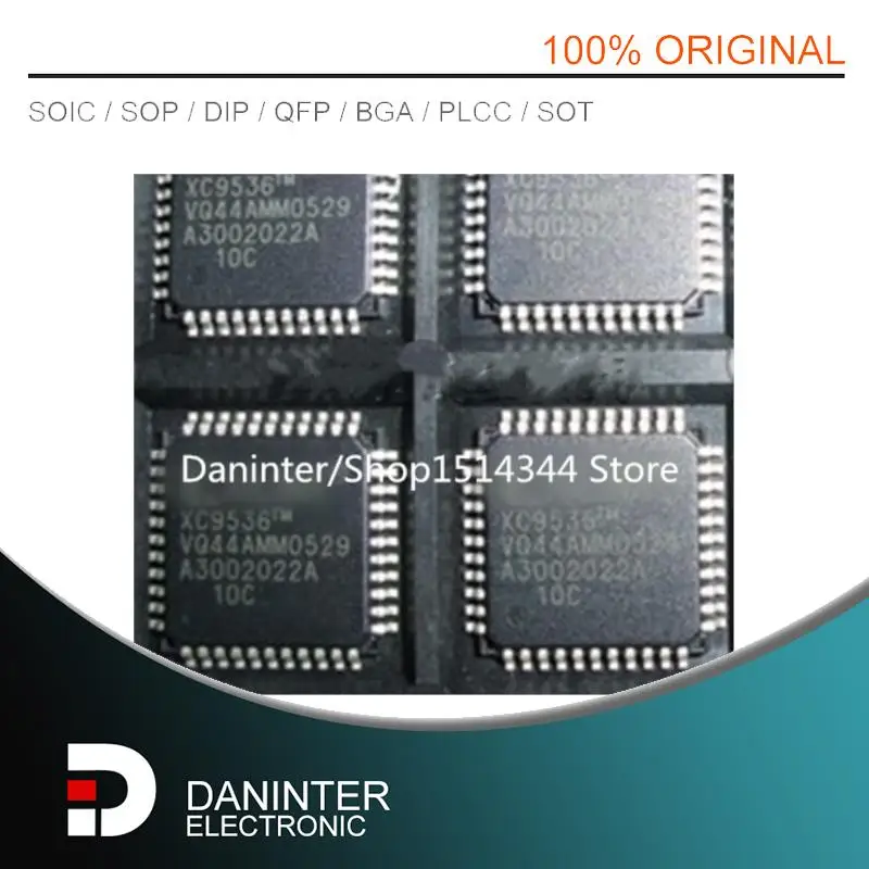

XC9536 XC9536-10VQ44C XC9536-10VQ44 XC9536-10VQG44C XC9536-10 TQFP44 10PCS/LOT