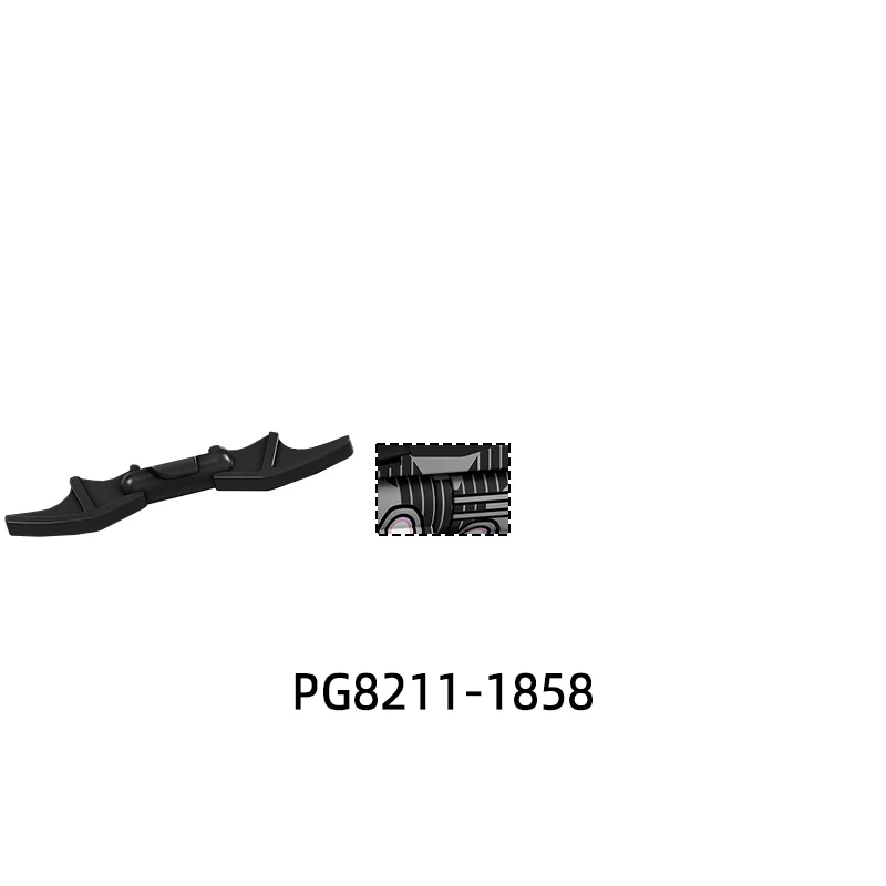 PG8211 무기 바지 헤어 파츠 액션 피규어 해머 다트 망토 스틱 검 모델 블록 MOC 브릭 세트 선물 장난감
