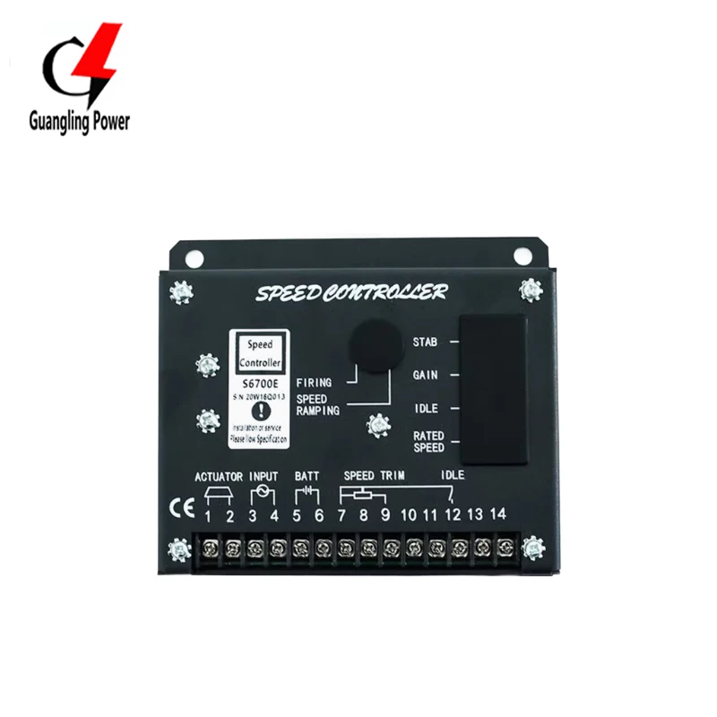 S6700E S6700H Speed board Diesel generator set automatic speed controller Electronic governor