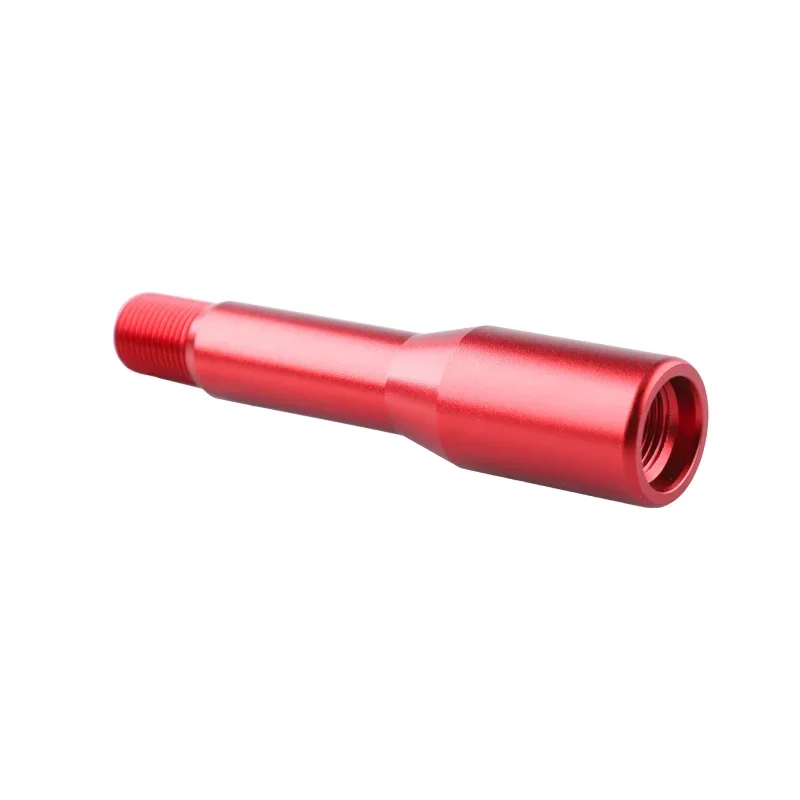 130mm 170mm Car Manual Gear Shift Shifter Lever Knob Extension Rod Stick Adapter 8mm 10mm 12mm Universal Aluminum alloy short shifter lever